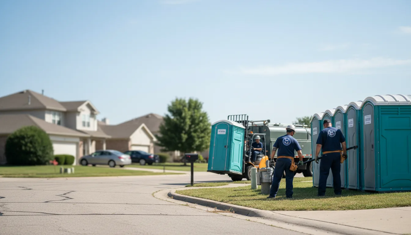 Porta Potty Rental in Fairborn, OH near me